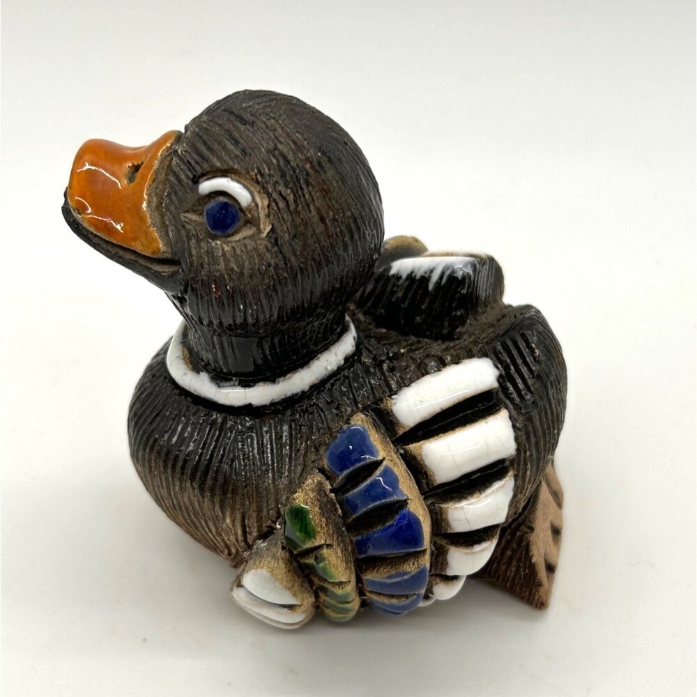 Artesania Rinconada Mallard Duck Figurine Hand-Painted Ceramic Collectible Decor - Picture 3 of 10